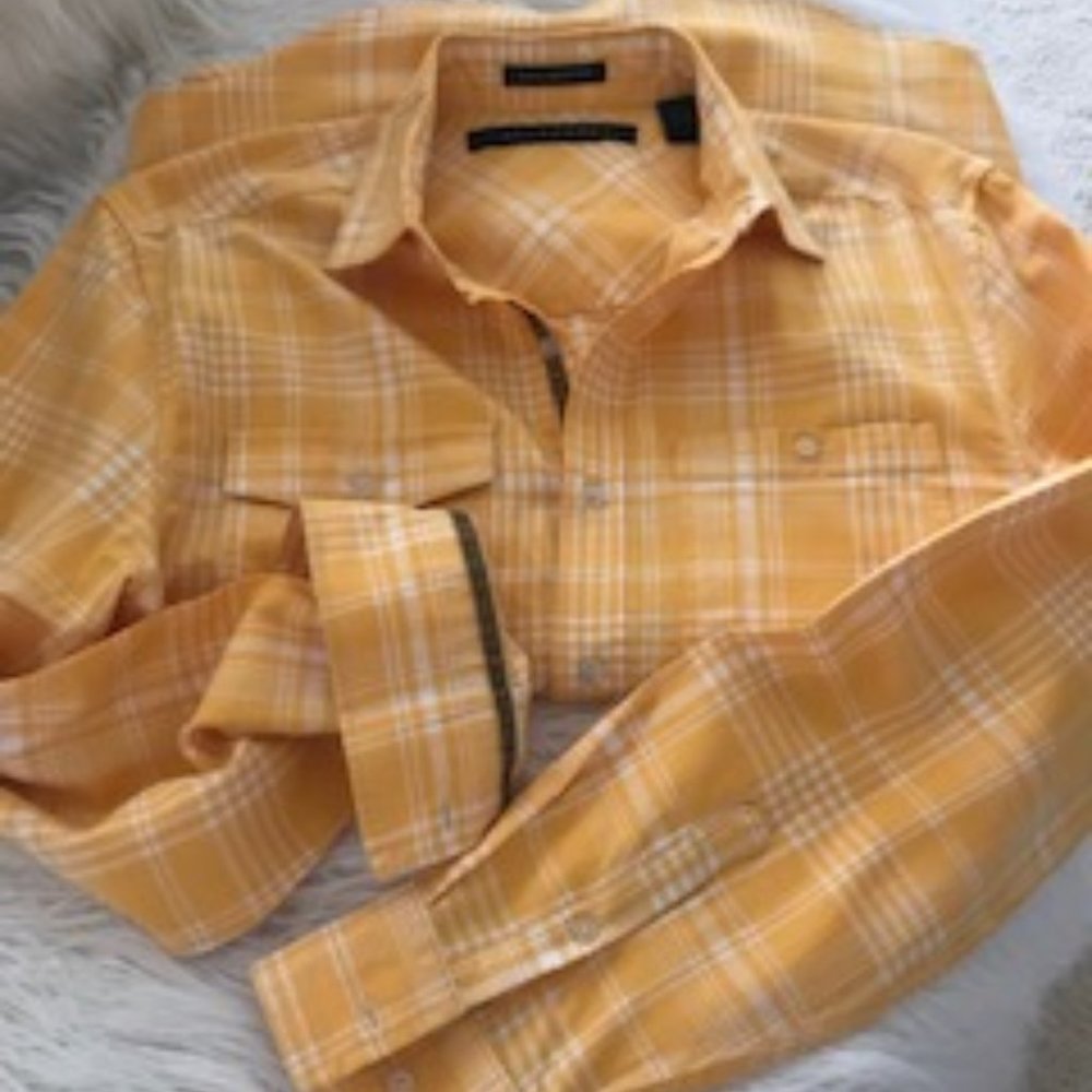 SEAN JOHN BRIGHT YELLOW SHIRT